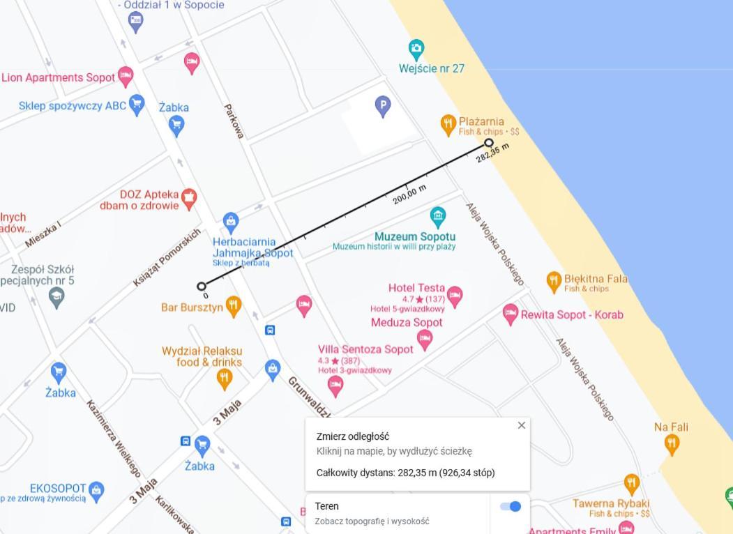 Apartament Bursztynowy Nowy Sopot Exteriör bild